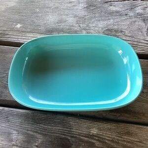 Texas Ware Vintage Rectangular Bowl - 117 in turquoise